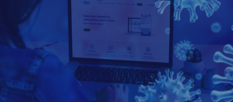 Talkey offers protection of e-mails and data for a symbolic price to all people who are working from home because of coronavirus